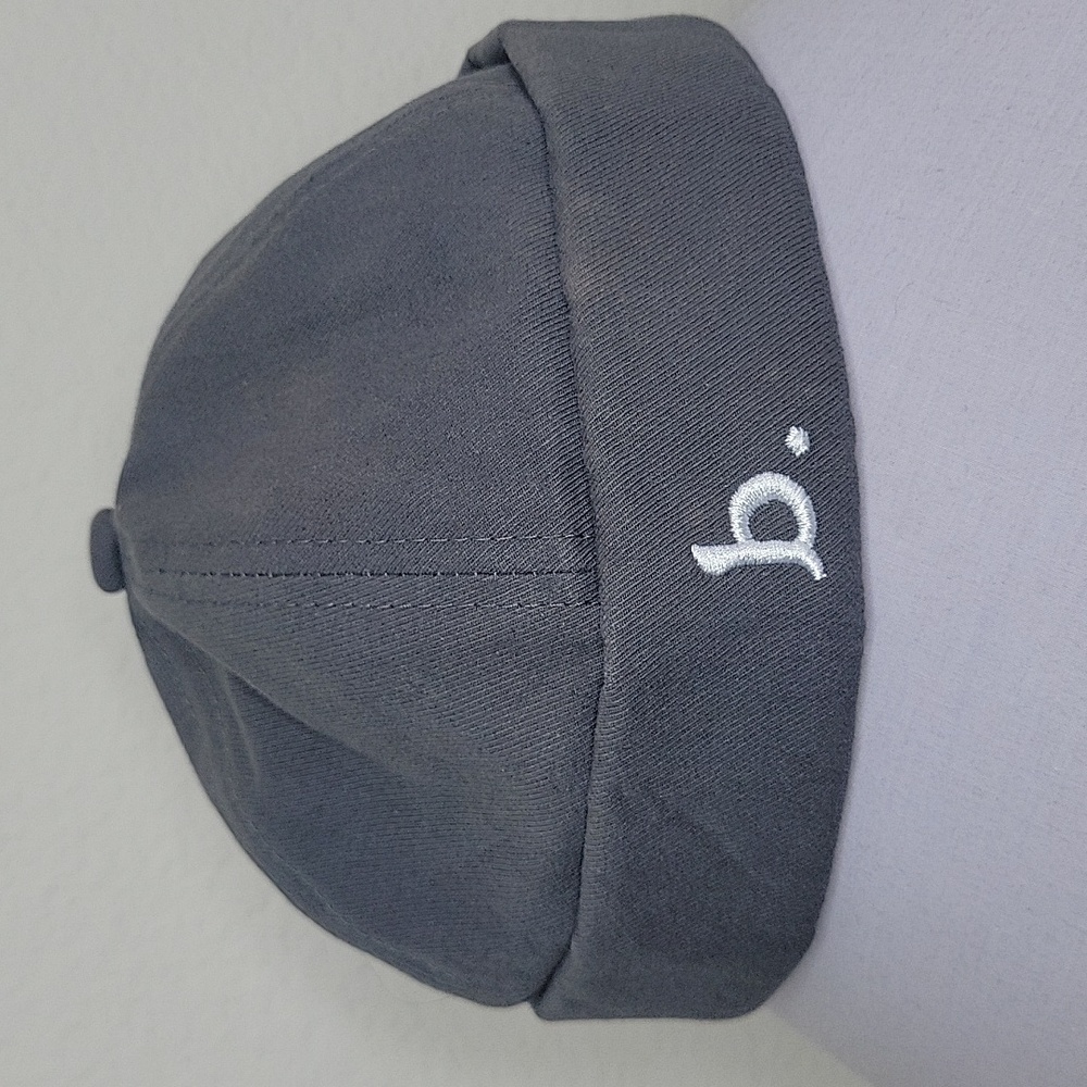 Branded Bills Gray 100% Cotton Rolled Brim Docker Hat OS